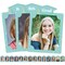 Big Dot of Happiness Mint Green Grad K-12 School Photo Display Frame, 8x10-inch Graduation Memory Wall, Professional Photo Holder Set, DIY Decor